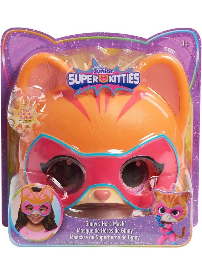 Disney Junior Super Kitties Ginny's Hero Mask (Orange/Pink) - Image 1